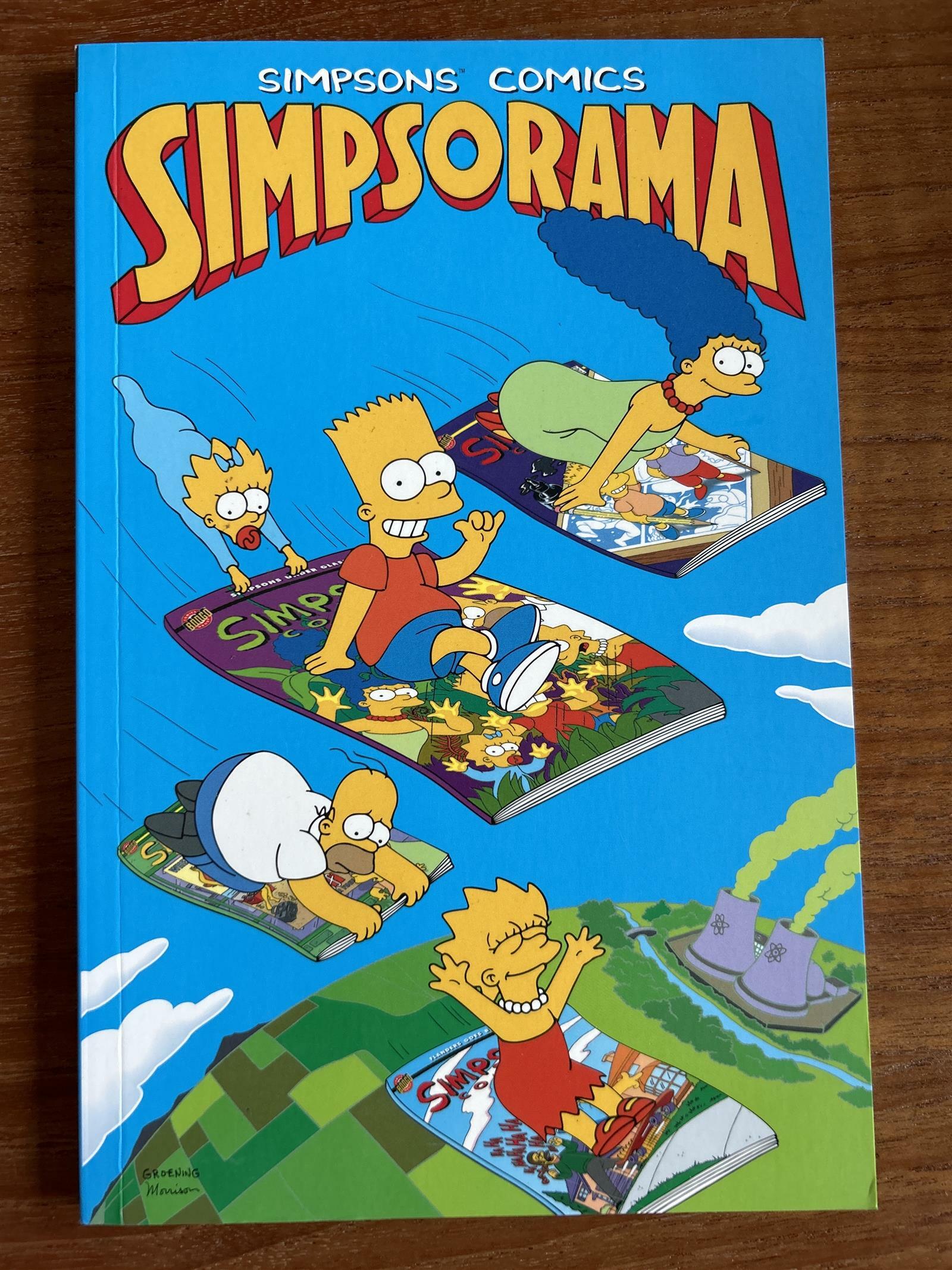 [중고] Simpsons Comics Simpsorama (Paperback)