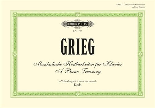 Grieg: A Piano Treasury (Sheet Music)