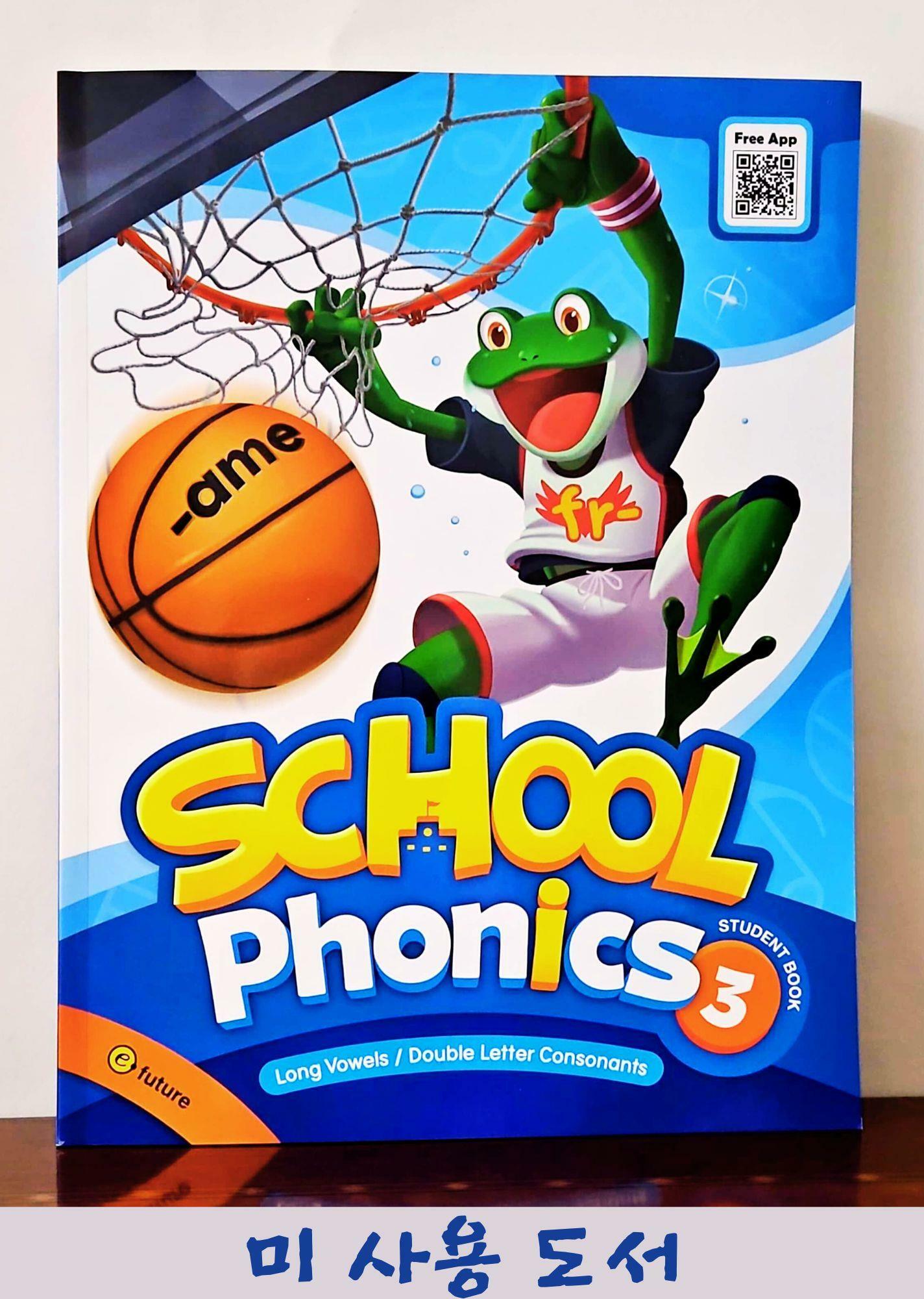 [중고] School Phonics 3 : Student Book (Paperback + QR 코드 )