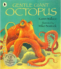 Nature Storybooks : Gentle Giant Octopus (Book & CD) (Paperback)