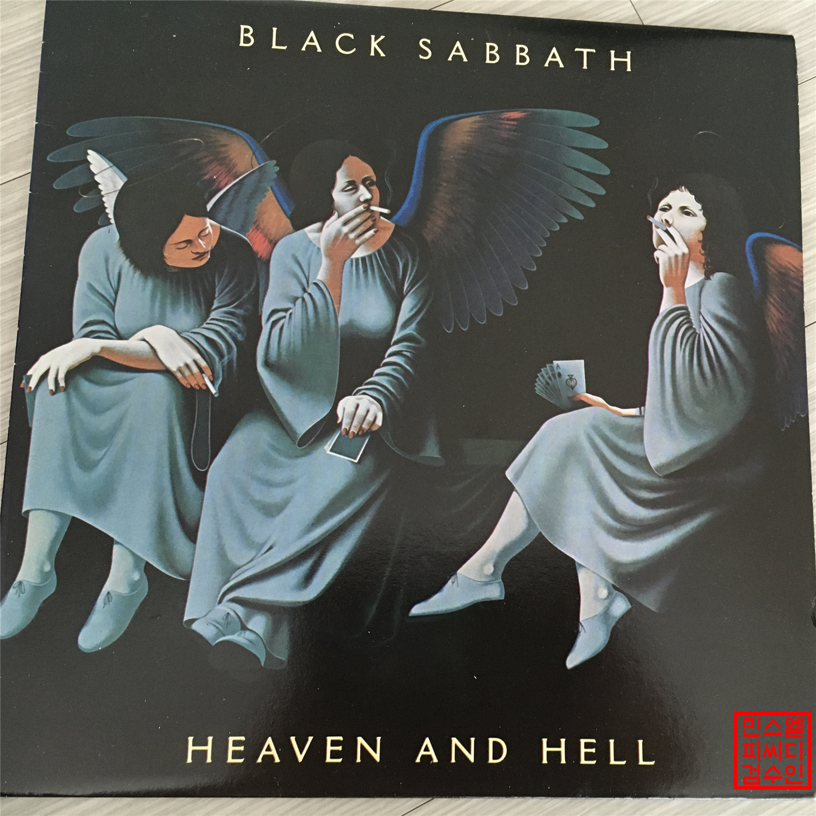 [중고] [LP] 블랙사바스 Black Sabbath Heaven And Hell 헤븐 앤드 헬 / 성음 LP  1983