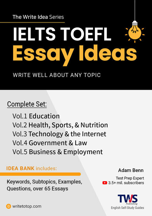 [세트] IELTS TOEFL Essay Ideas (총5권)