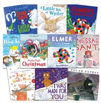 Andersen Christmas Pack 10 x Christmas titles in a shrinkwrap with backing sheet