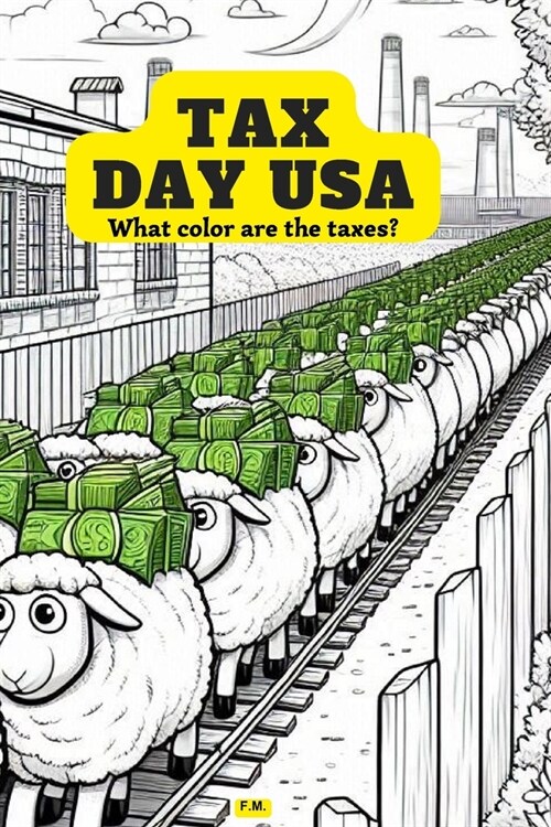 Tax Day USA: Color Your Way Through Tax Season A Comical and Educational Coloring Book: From Tax Parodies to Illustrated Criticisms (Paperback)