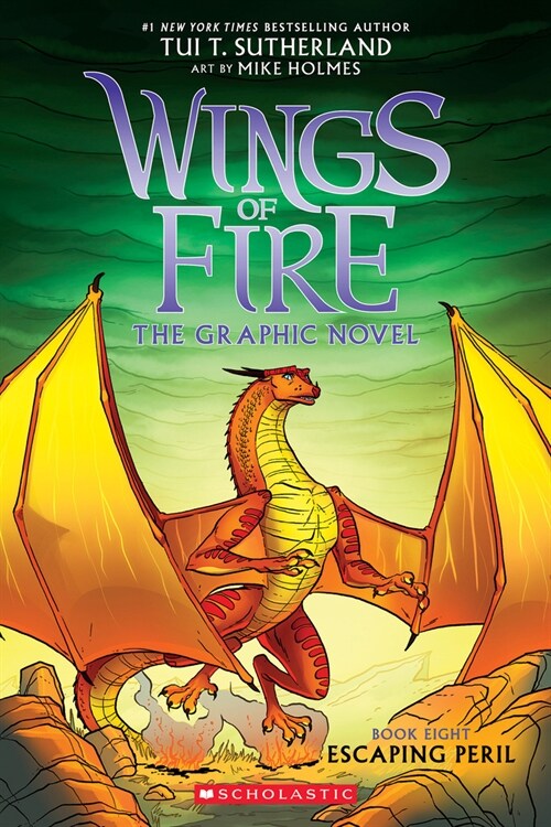 Escaping Peril: A Graphic Novel (Wings of Fire Graphic Novel #8) (Paperback)