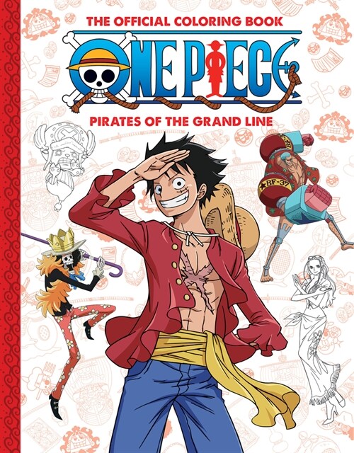 One Piece: Official Crew Coloring Collection: Pirates of the Grand Line (Paperback)