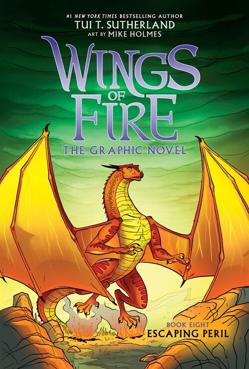 Escaping Peril: A Graphic Novel (Wings of Fire Graphic Novel #8) (Hardcover)