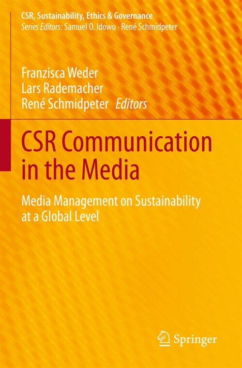 Csr Communication in the Media: Media Management on Sustainability at a Global Level (Paperback, 2023)