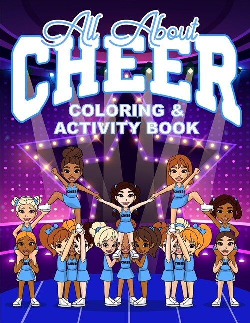 All About Cheer Coloring & Activity Book (Paperback)