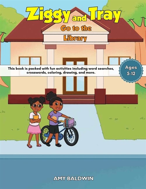 Ziggy and Tray Go To The Library Activity Book (Paperback)