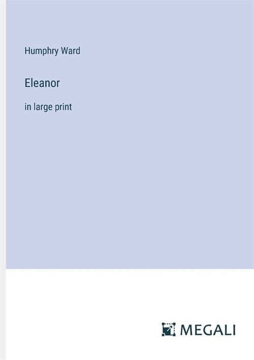 Eleanor: in large print (Paperback)