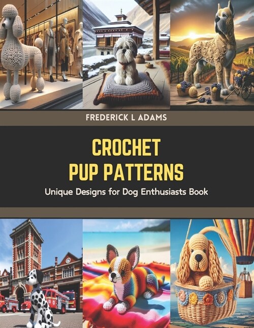 Crochet Pup Patterns: Unique Designs for Dog Enthusiasts Book (Paperback)