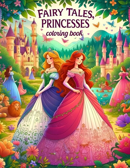 Fairy Tales, Princesses: Enter a World of Magic and Wonder, Where Each Page Tells a Story of Fairy Tale Adventures and Regal Princesses, Ready (Paperback)