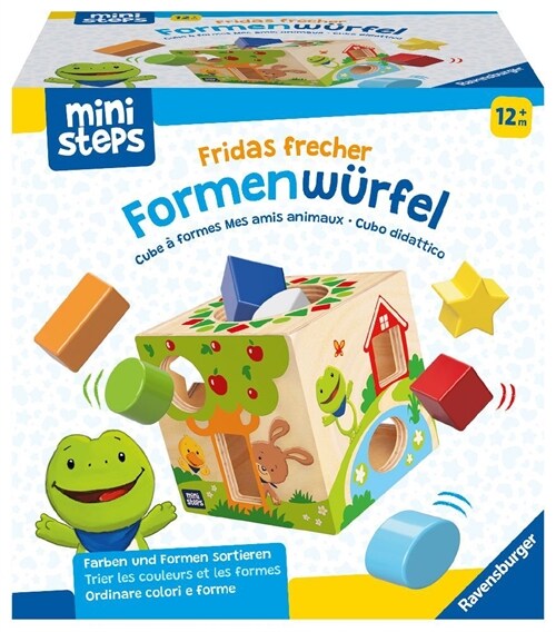 ministeps: Fridas frecher Formenwurfel (Toy)