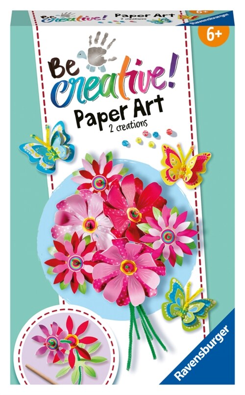 BeCreative Paper Art Flowers & Butterflies (General Merchandise)