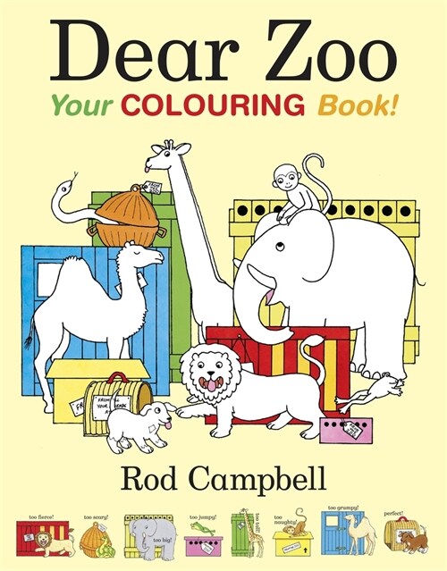 Dear Zoo: Your Colouring Book (Paperback)