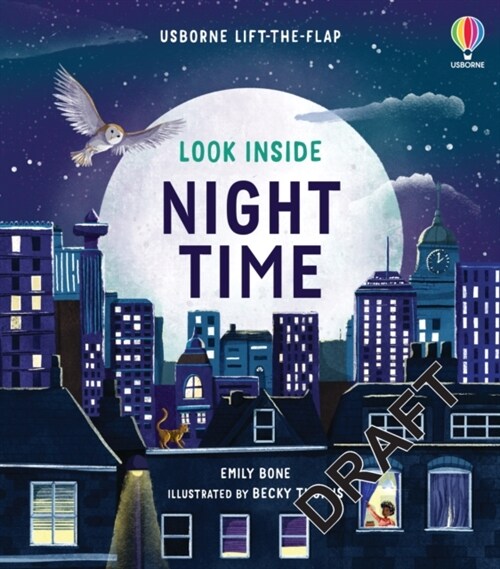 Look Inside Night Time (Board Book)