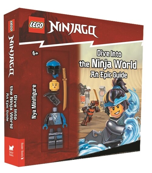 LEGO® NINJAGO®: Dive Into the Ninja World: An Epic Guide (with Nya minifigure) (Hardcover)