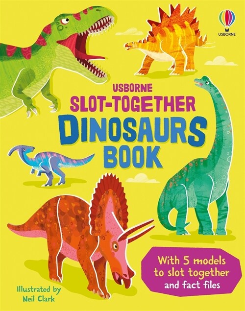 Slot-together Dinosaurs Book (Board Book)