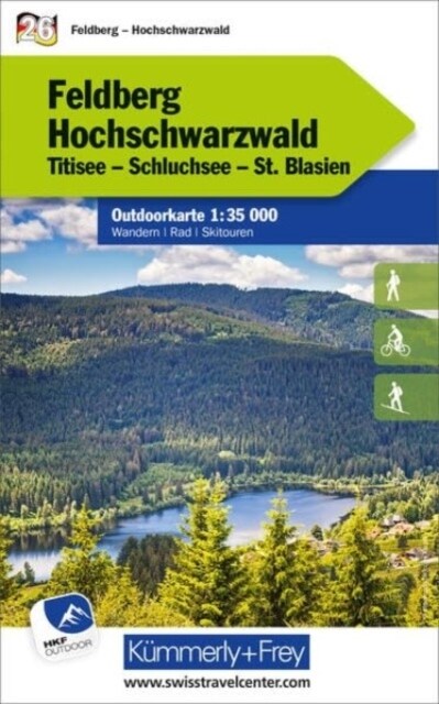 Feldberg / Hochschwarzwald (Sheet Map, folded, 4 ed)