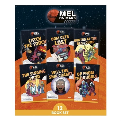 Phonic Books Mel on Mars : Adjacent consonants and consonant digraphs, suffixes -ed and -ing (Multiple-component retail product, slip-cased)