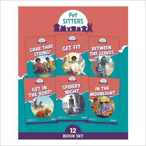 Phonic Books Pet Sitters : Adjacent consonants and consonant digraphs, and alternative spellings for vowel sounds (Multiple-component retail product, slip-cased)