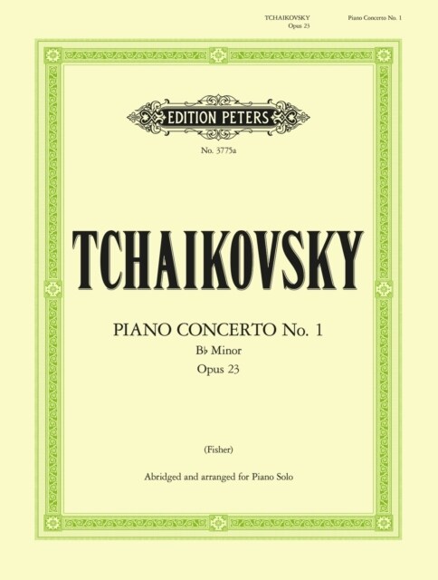 Concerto No. 1 in B flat minor Op.23 (Sheet Music)