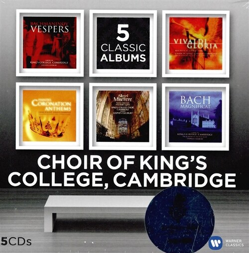 [수입] Choir of Kings College Cambridge - 5 Classic Abums [한정반 5CD]