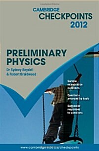 Cambridge Checkpoints Preliminary Physics (Paperback, 1st)