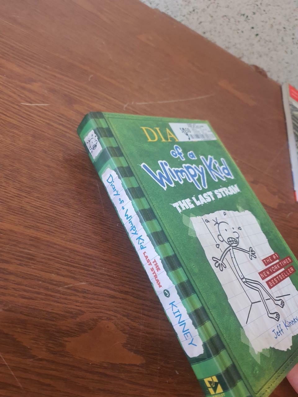 [중고] Diary of a Wimpy Kid #3 : The Last Straw (Hardcover)