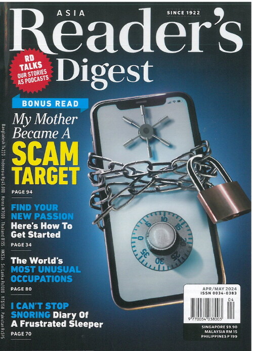 Readers Digest Asia (월간) : 2024년 04월 : DEMENTIA