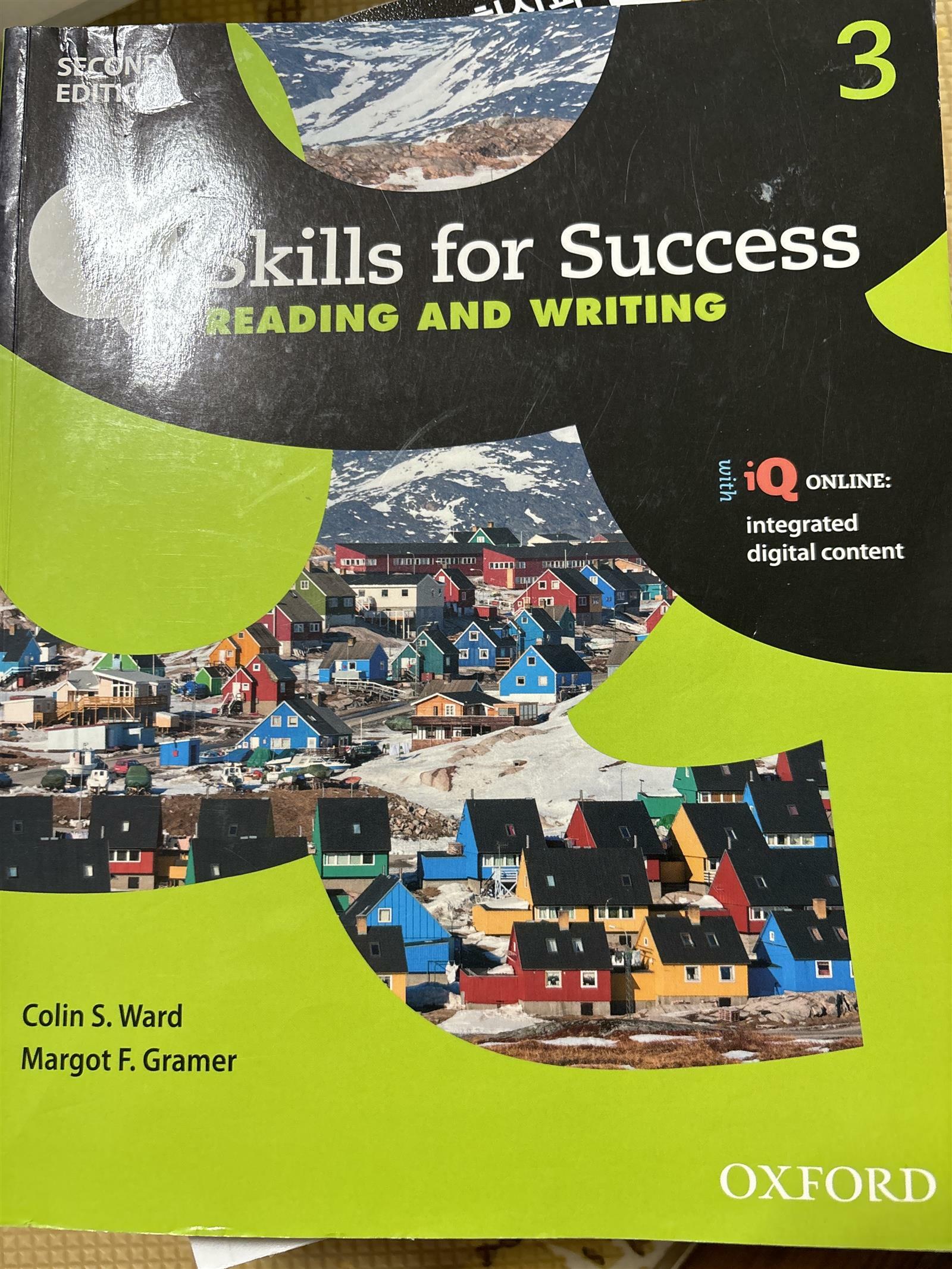 [중고] Q: Skills for Success: Level 3: Reading & Writing Student Book with iQ Online (Multiple-component retail product, 2 Revised edition)