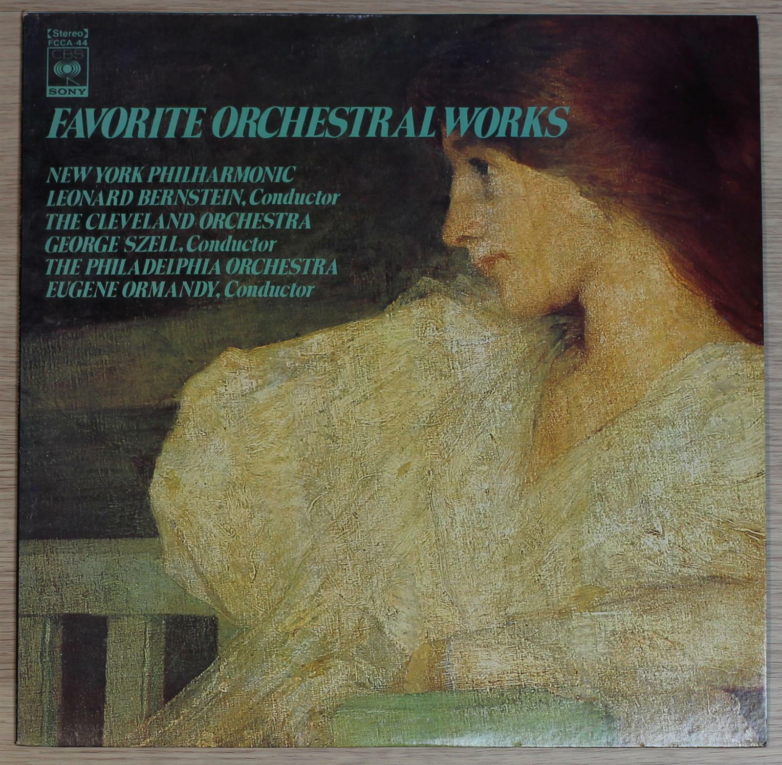 [중고] [LP 수입] Favorite Orchestral Works · Eugene Ormandy, Leonard Bernstein, George Szell  [44]