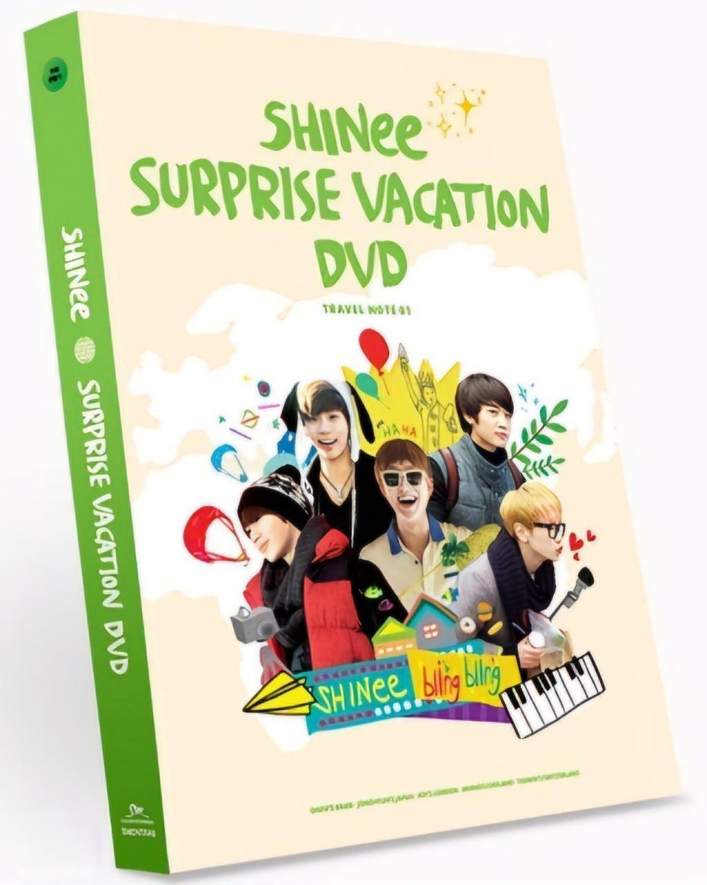 [중고] 샤이니 - Surprise Vacation DVD ‘어느 멋진 날‘ (6disc+파우치)