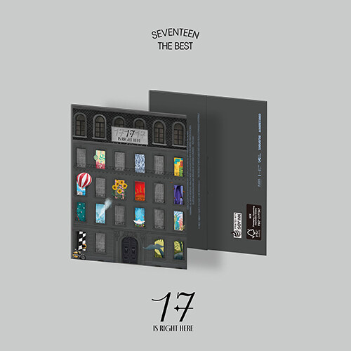 [중고] 세븐틴 - SEVENTEEN BEST ALBUM ‘17 IS RIGHT HERE‘ -Weverse Albums ver.-