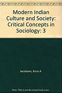 Modern Indian Culture and Society (Hardcover)