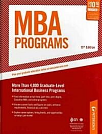 Petersons MBA Programs (Hardcover, 15th)