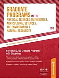 Petersons Graduate Programs in the Physical Sciences, Mathematics, Agricultural Sciences, The Environment & Natural Resources 2010 (Hardcover, 44th)