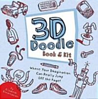 3-D Doodle Book & Kit [With 3-D Compass and 2 Colored Pencils and 3-D Glasses] (Spiral)