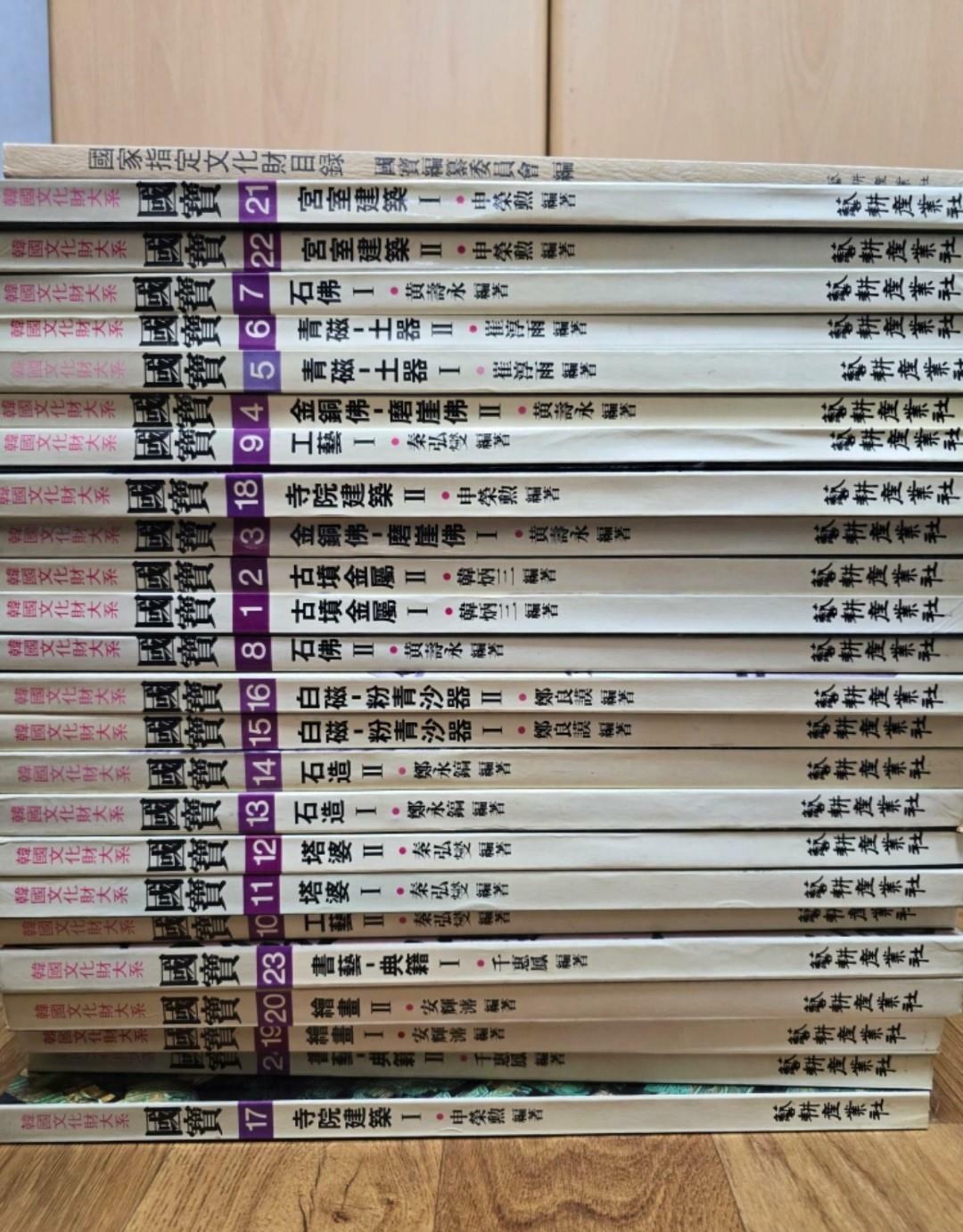 [중고] 한국문화재 대뎨 국보 1~24 전24권 부록포함편집부예