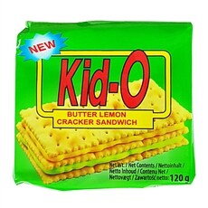 키드오 버터향 & 레몬향 크래커 샌드위치 120g