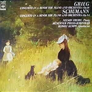 [중고] [LP 수입] Grieg- 피아노 협주곡 Op.16 · Schumann- 피아노 협주곡 Op.54 · Nelson Freire, Rudolf Kempe · [52]