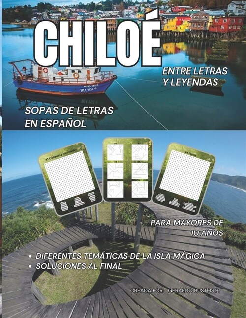 Chiloe Entre Letras Y Leyendas: Sopa de Letras (Paperback)