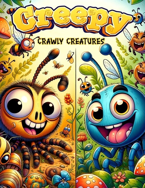 Creepy Crawly Creatures: Let Your Imagination Run Wild with Spine-Chilling Coloring Fun, as You Embark on a Terrifying Journey Through a Sympho (Paperback)