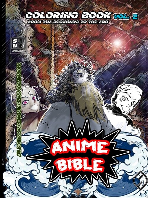 Anime Bible From The Beginning To The End Vol. 2: Coloring book (Paperback)