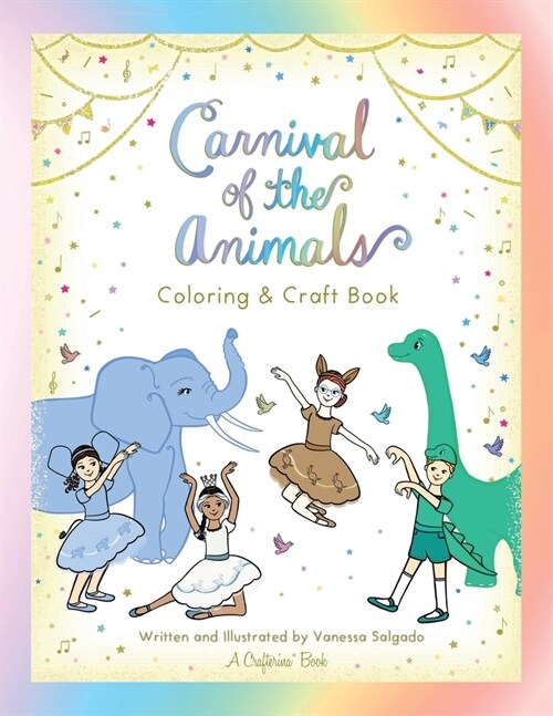 Carnival of the Animals Coloring & Craft Book (Paperback)