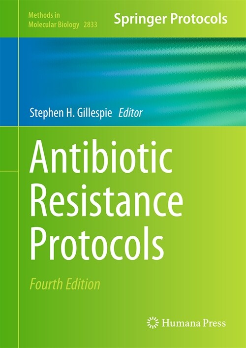 Antibiotic Resistance Protocols (Hardcover, 4, 2024)