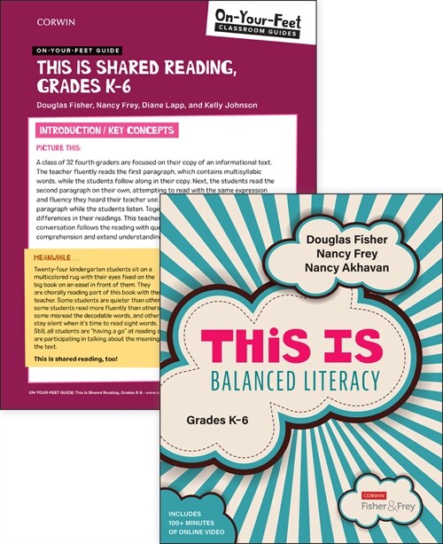 Bundle: Fisher: This Is Balanced Literacy + Fisher: On-Your-Feet Guide: This Is Shared Reading (Other)