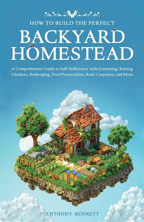 How to Build the Perfect Backyard Homestead: A Comprehensive Guide to Self-Sufficiency with Gardening, Raising Chickens, Beekeeping, Food Preservation (Paperback)