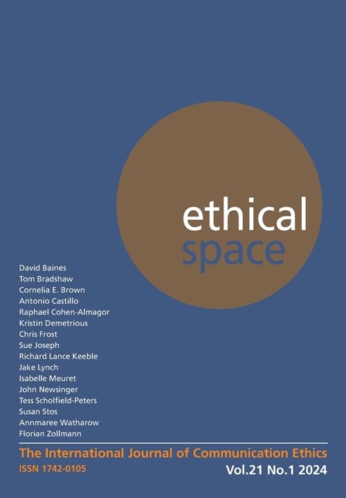 Ethical Space Vol. 21 Issue 1 (Paperback)